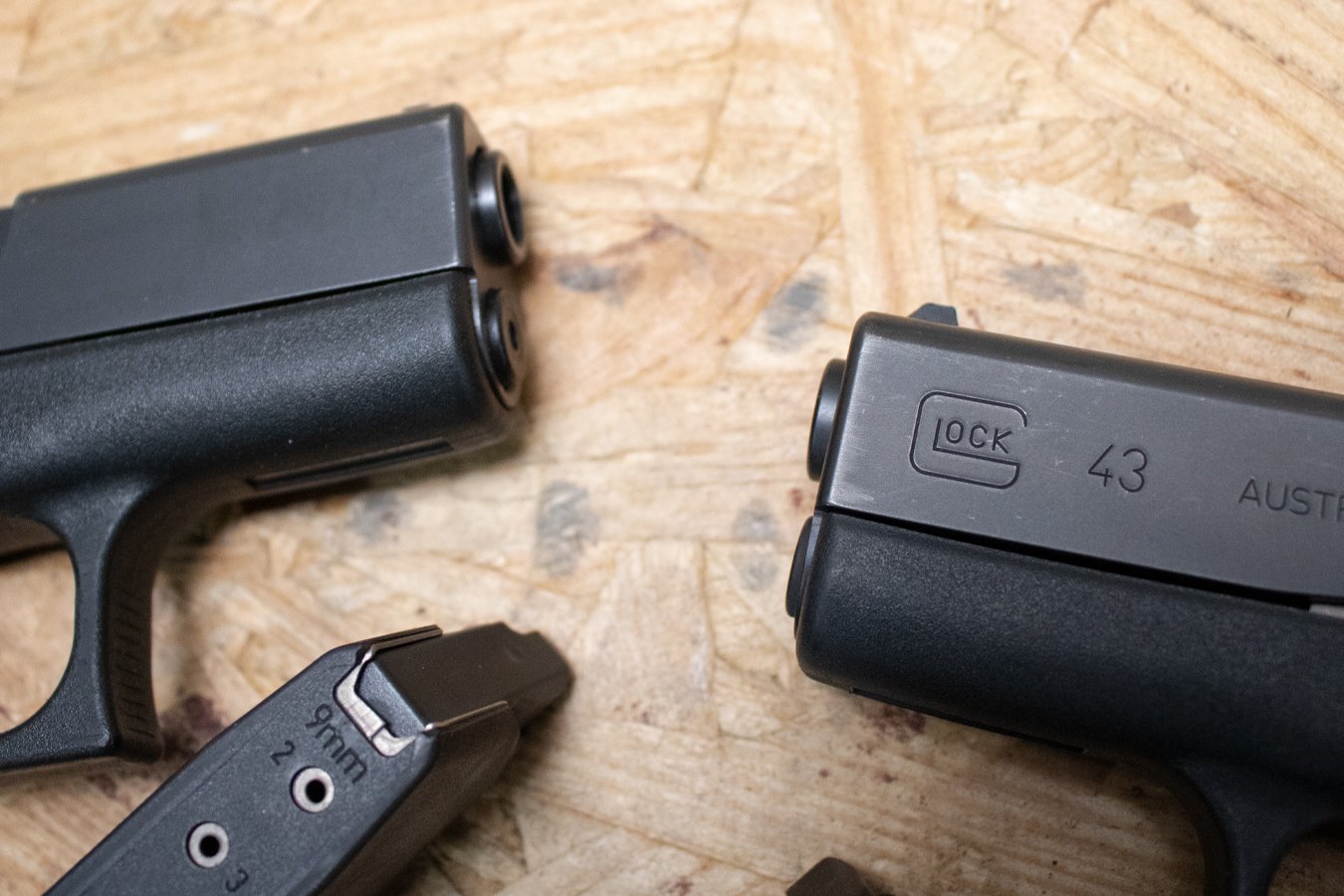 GLOCK G43 9mm Police Trade-In Pistols (Very Good Condition)